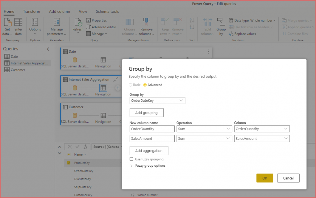 Creating A Power Bi Solution Using Dataflows For Aggregations Datahai Business Intelligence 9953